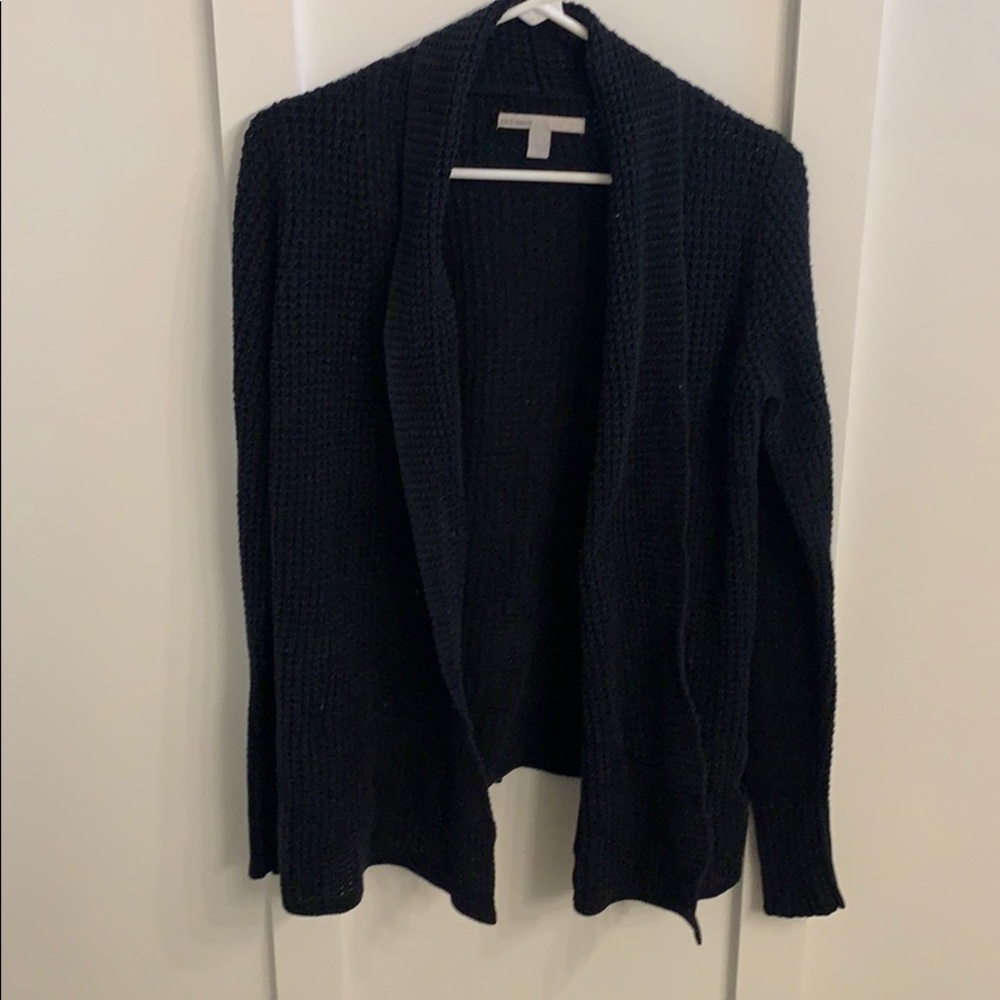 Black knit sweater